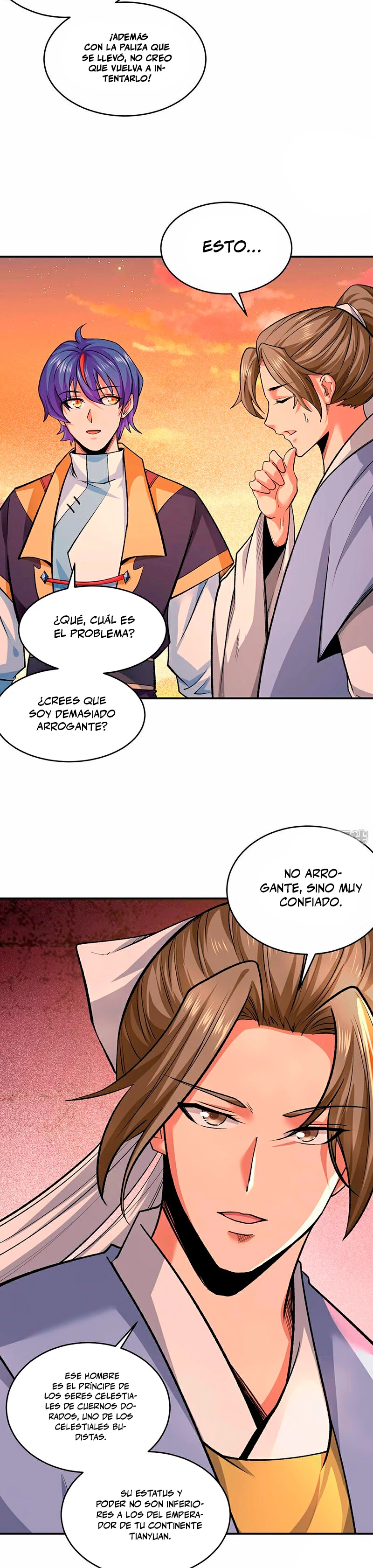 Reinado de las artes marciales capítulo 609, página 6