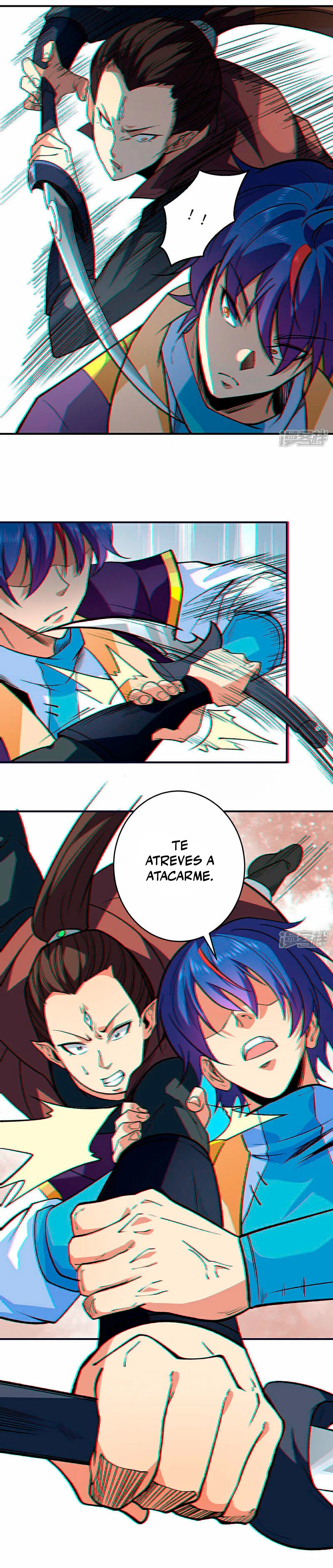 Reinado de las artes marciales capítulo 611, página 4