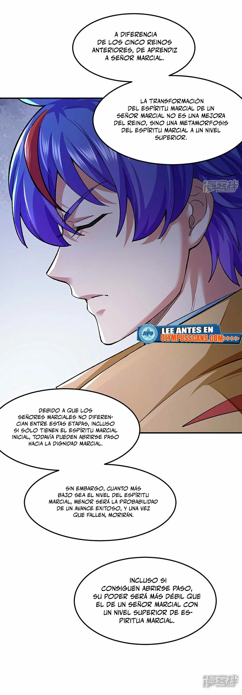 Reinado de las artes marciales capítulo 617, página 8