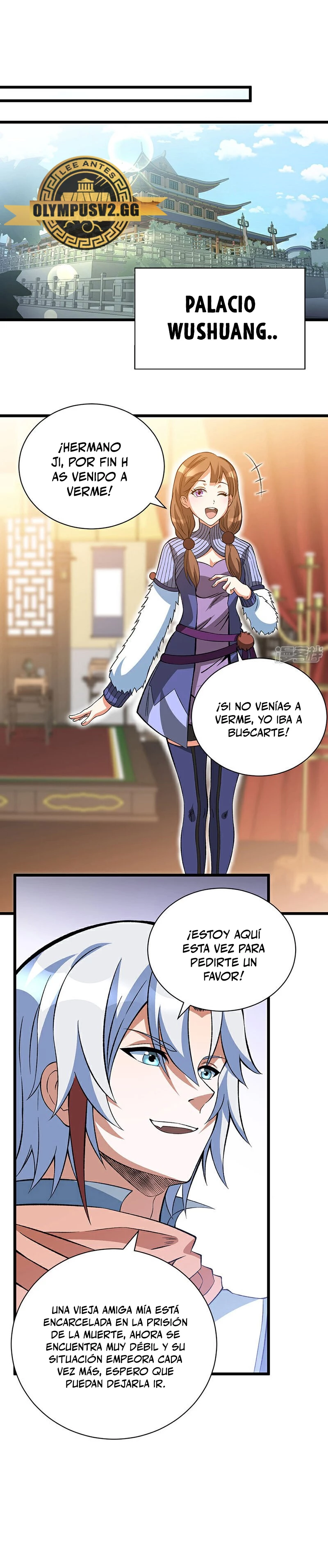 Reinado de las artes marciales capítulo 624, página 3