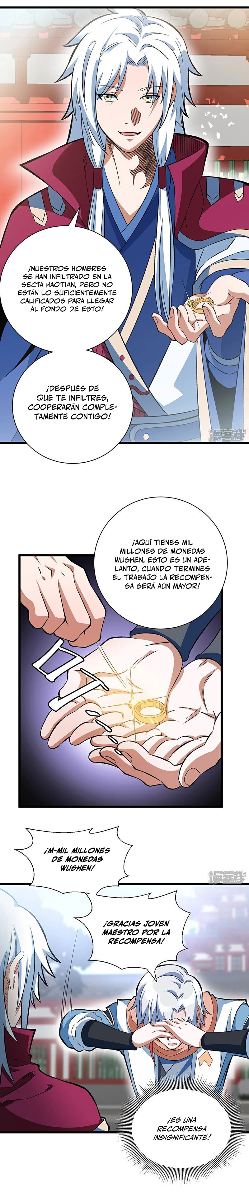 Reinado de las artes marciales capítulo 624, página 20