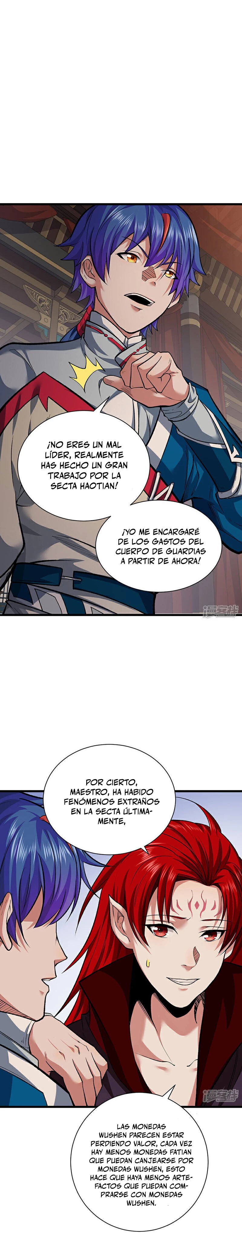 Reinado de las artes marciales capítulo 625, página 9