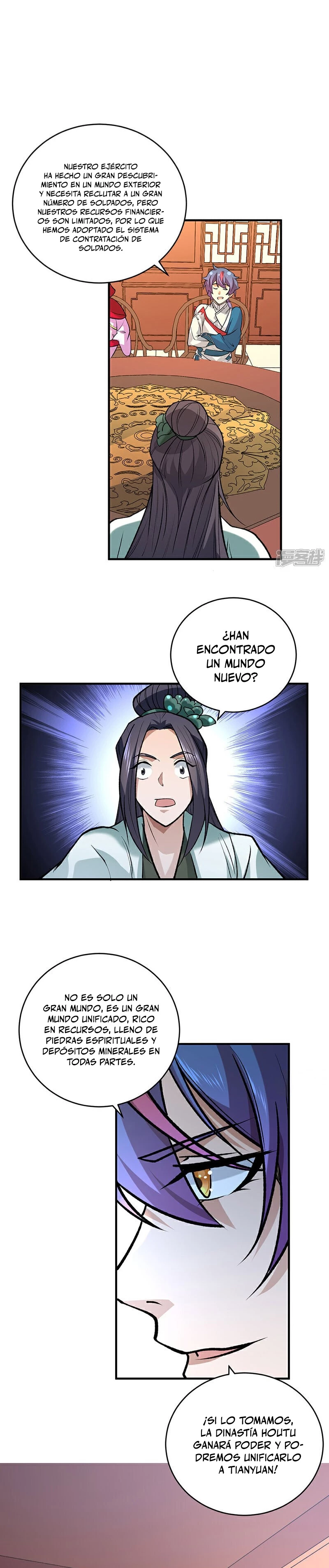 Reinado de las artes marciales capítulo 629, página 8