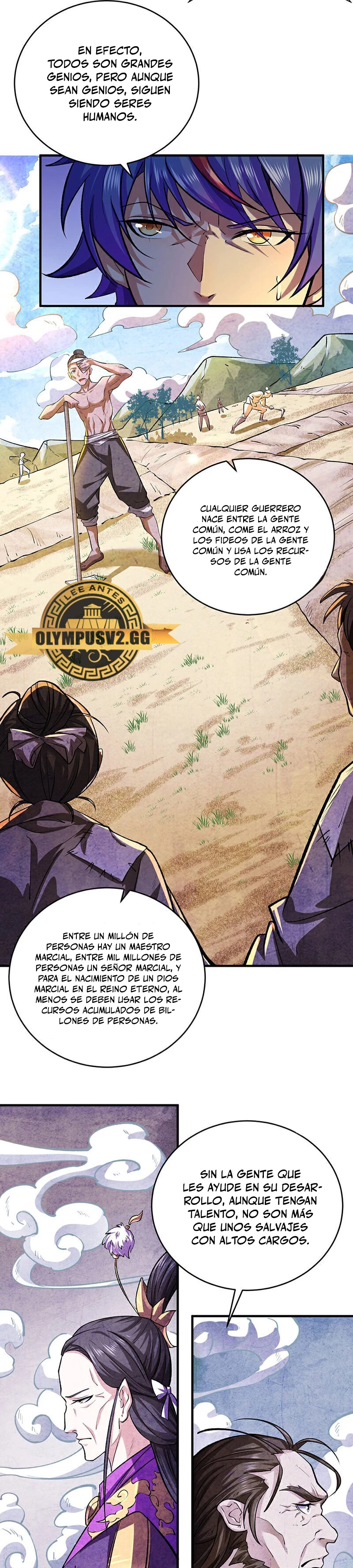 Reinado de las artes marciales capítulo 631, página 4