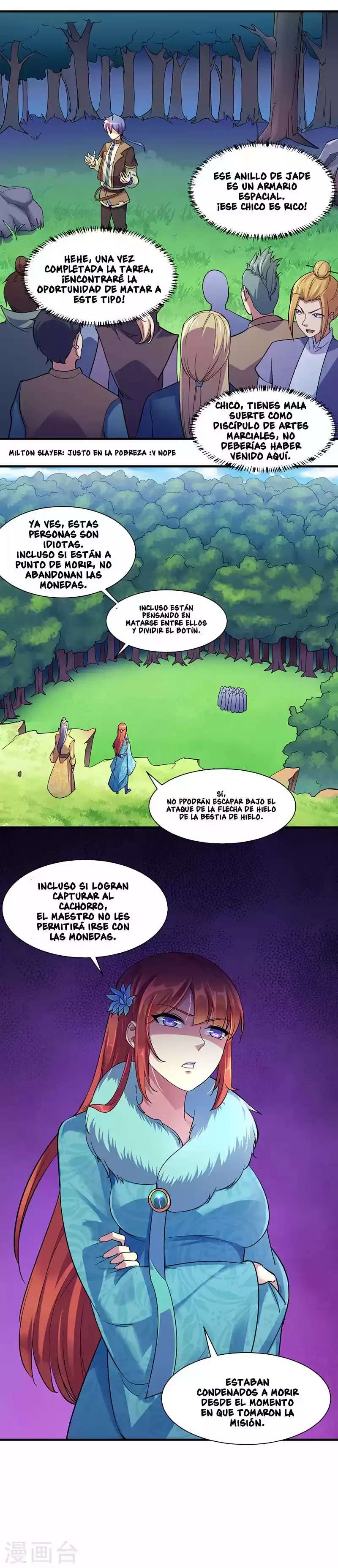 Reinado de las artes marciales capítulo 65, página 9
