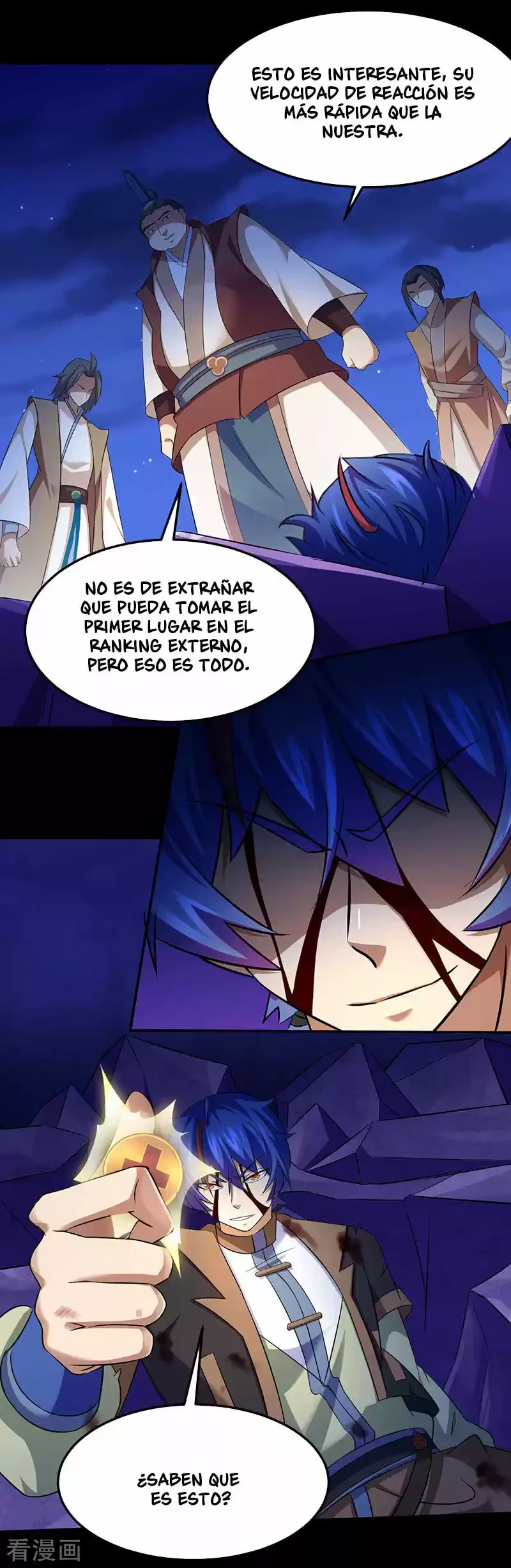 Reinado de las artes marciales capítulo 79, página 22