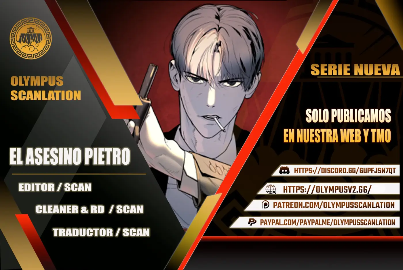 Asesino Pietro (Viejo sabroso)| capítulo 1, página 1