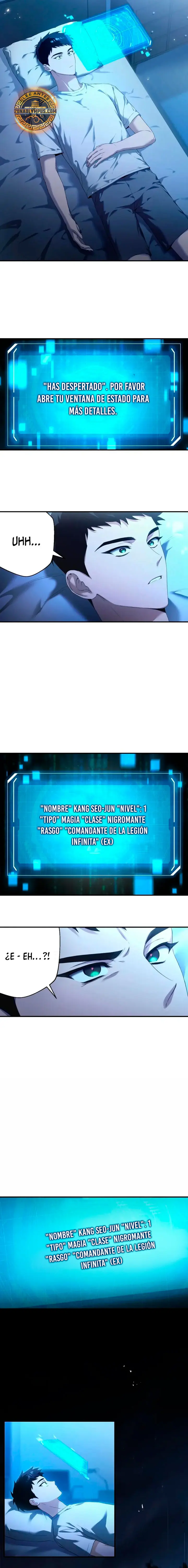 Bacteriomante ilimitado capítulo 1, página 8