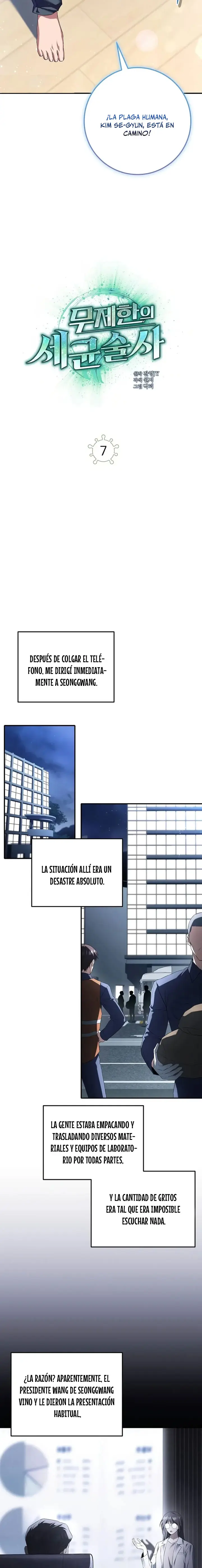 Bacteriomante ilimitado capítulo 7, página 8