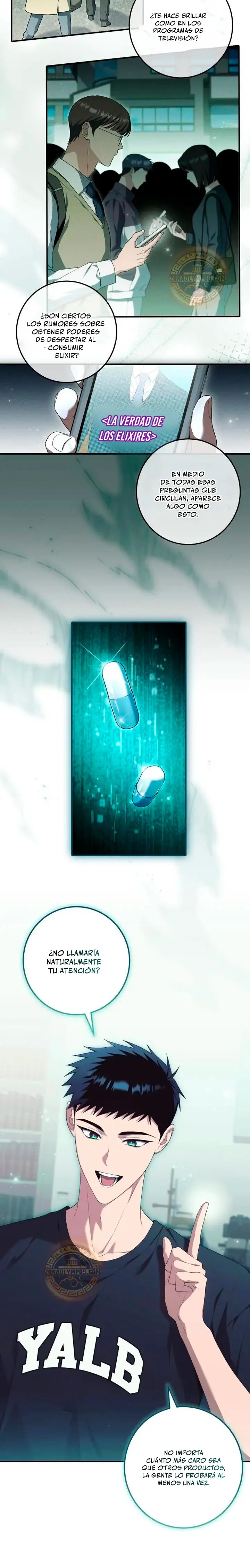 Bacteriomante ilimitado capítulo 13, página 12
