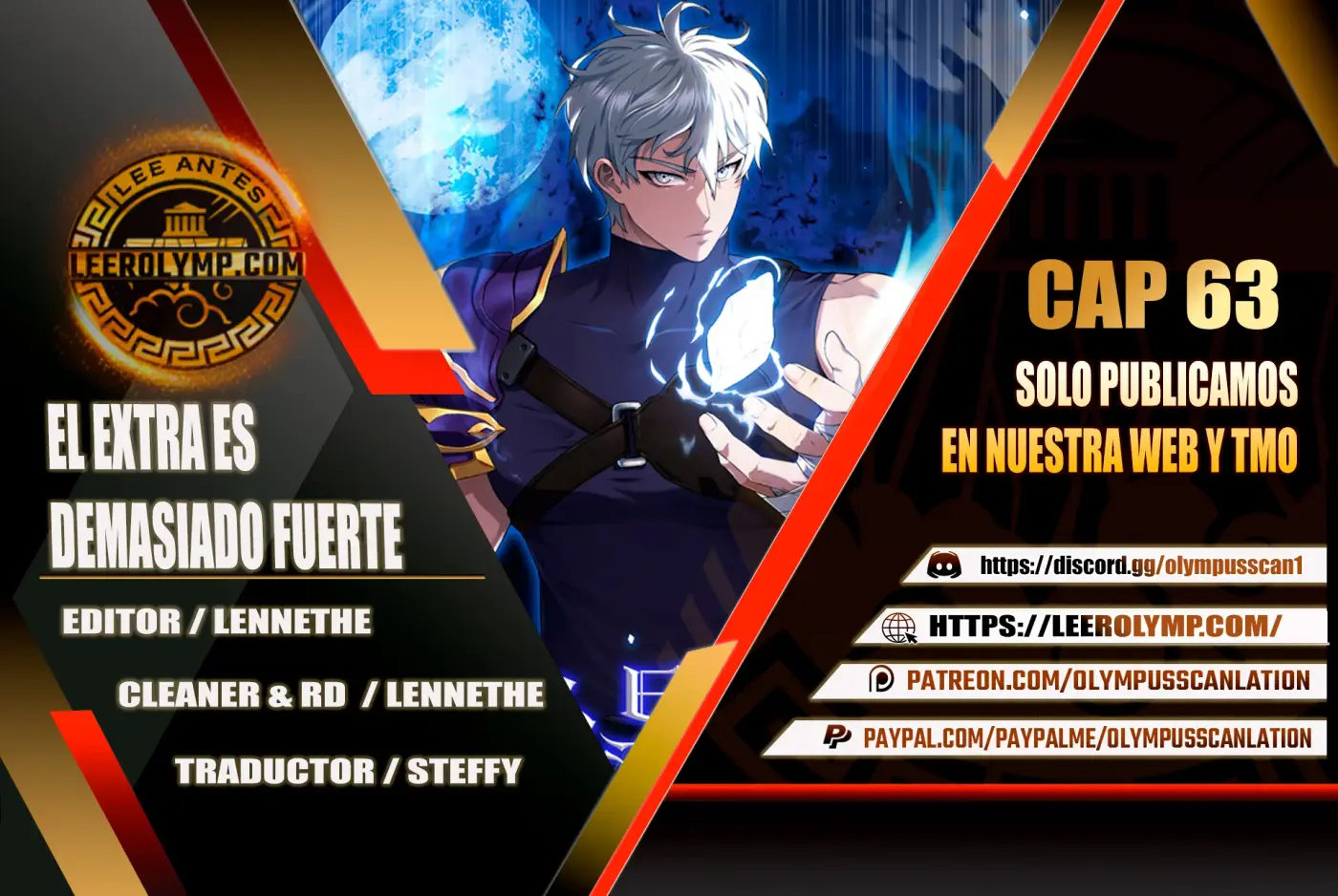 El Extra es Demasiado Fuerte capítulo 63, página 1