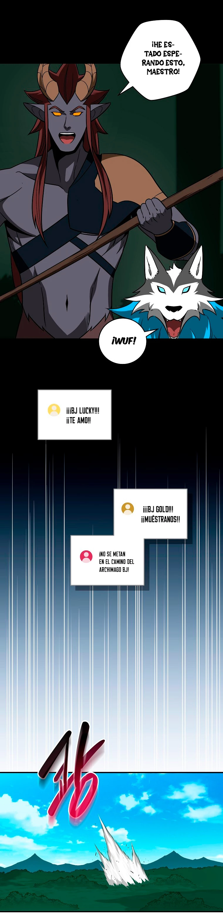 BJ Archimago capítulo 68, página 28