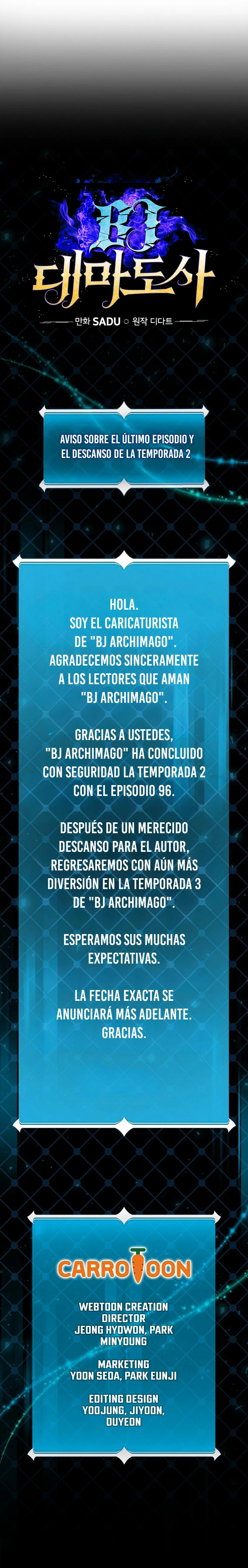 BJ Archimago capítulo 96, página 44