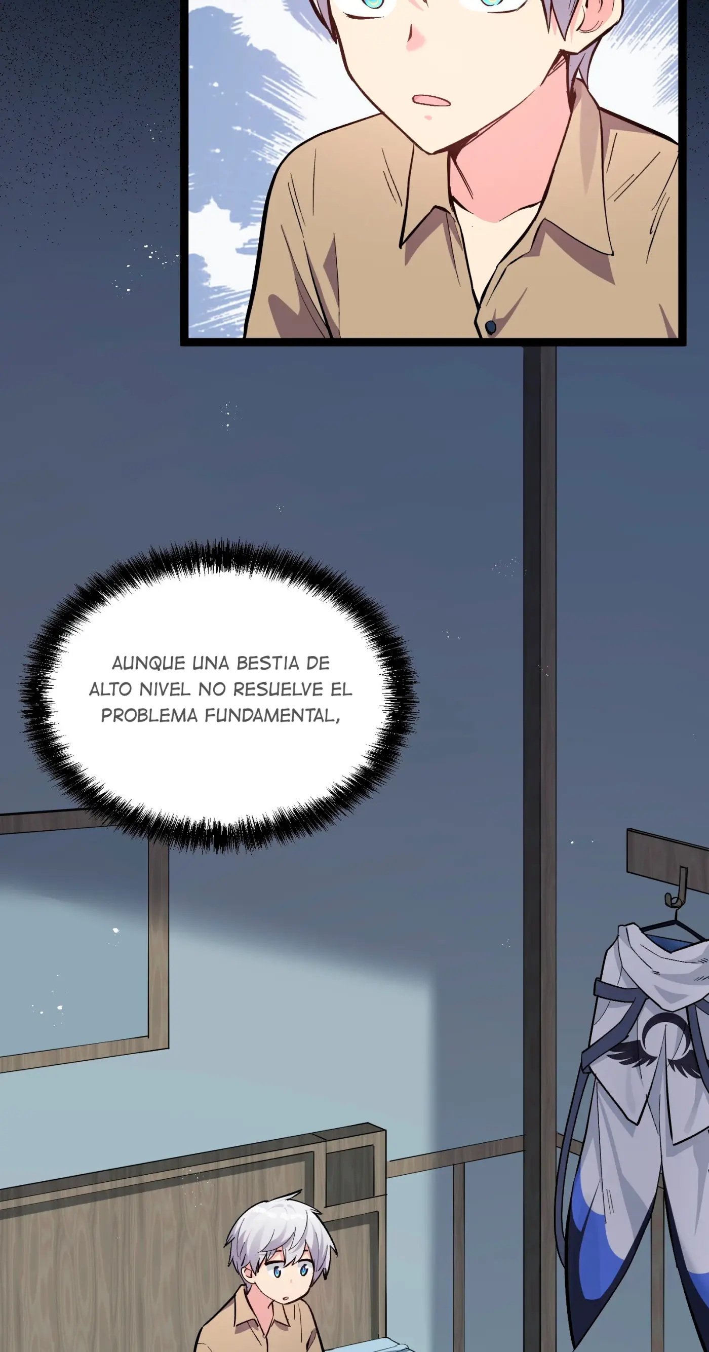 El Mundo Realmente Creyó que era el Boss capítulo 4, página 56