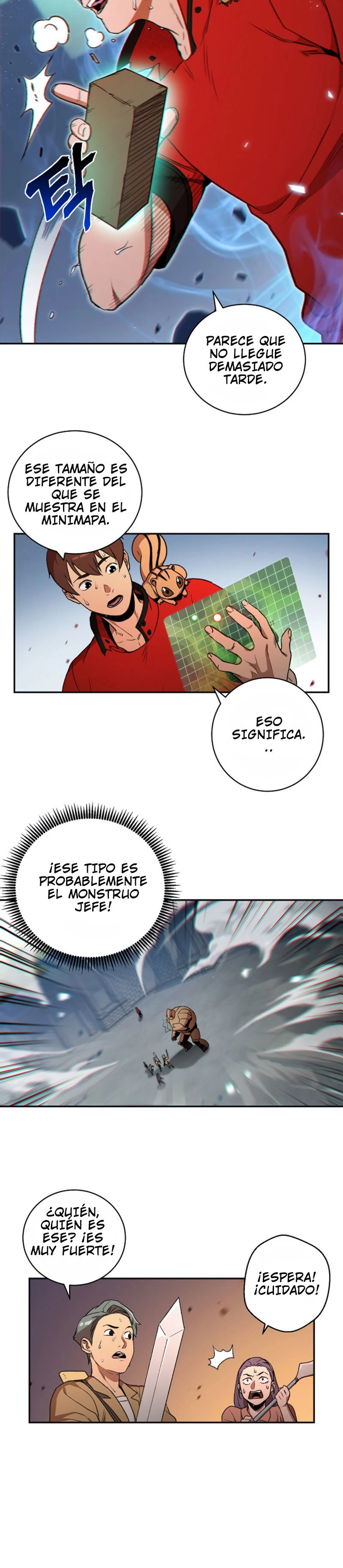 Cambiando la masmorra capítulo 16, página 17