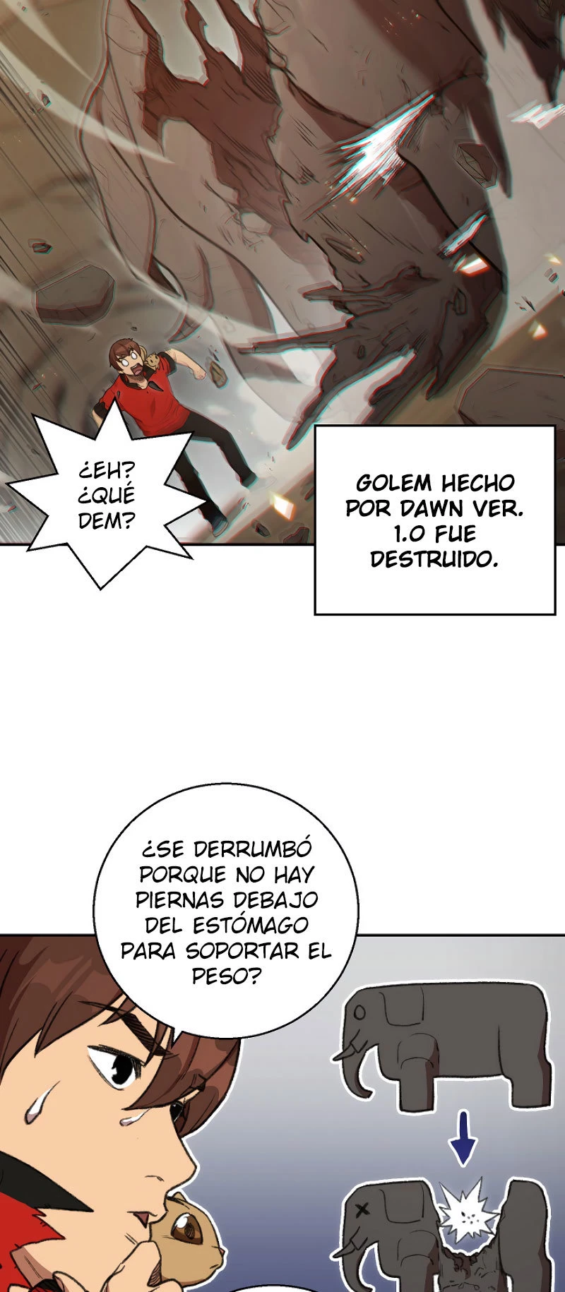 Cambiando la masmorra capítulo 19, página 16