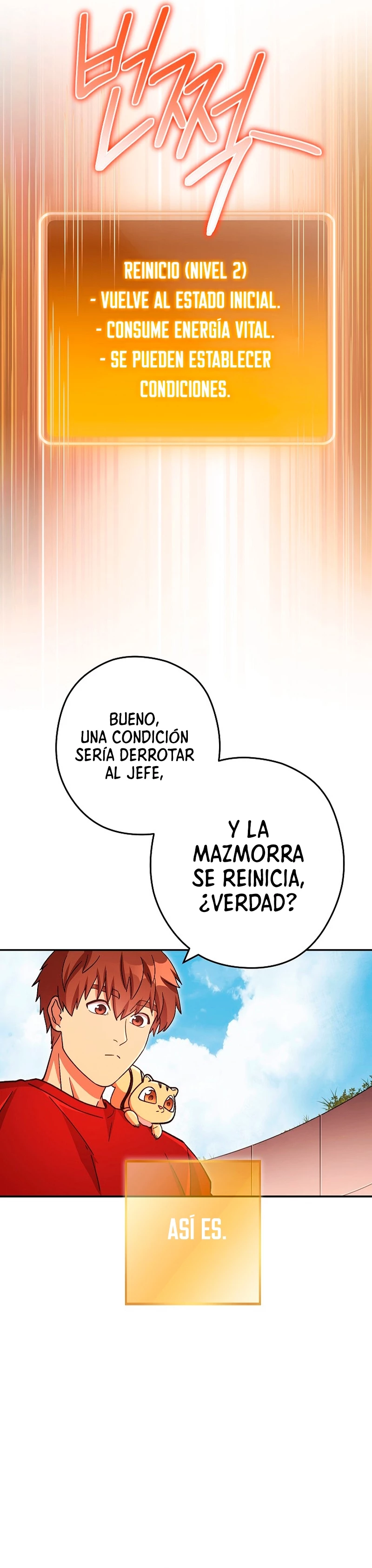 Cambiando la masmorra capítulo 152, página 21
