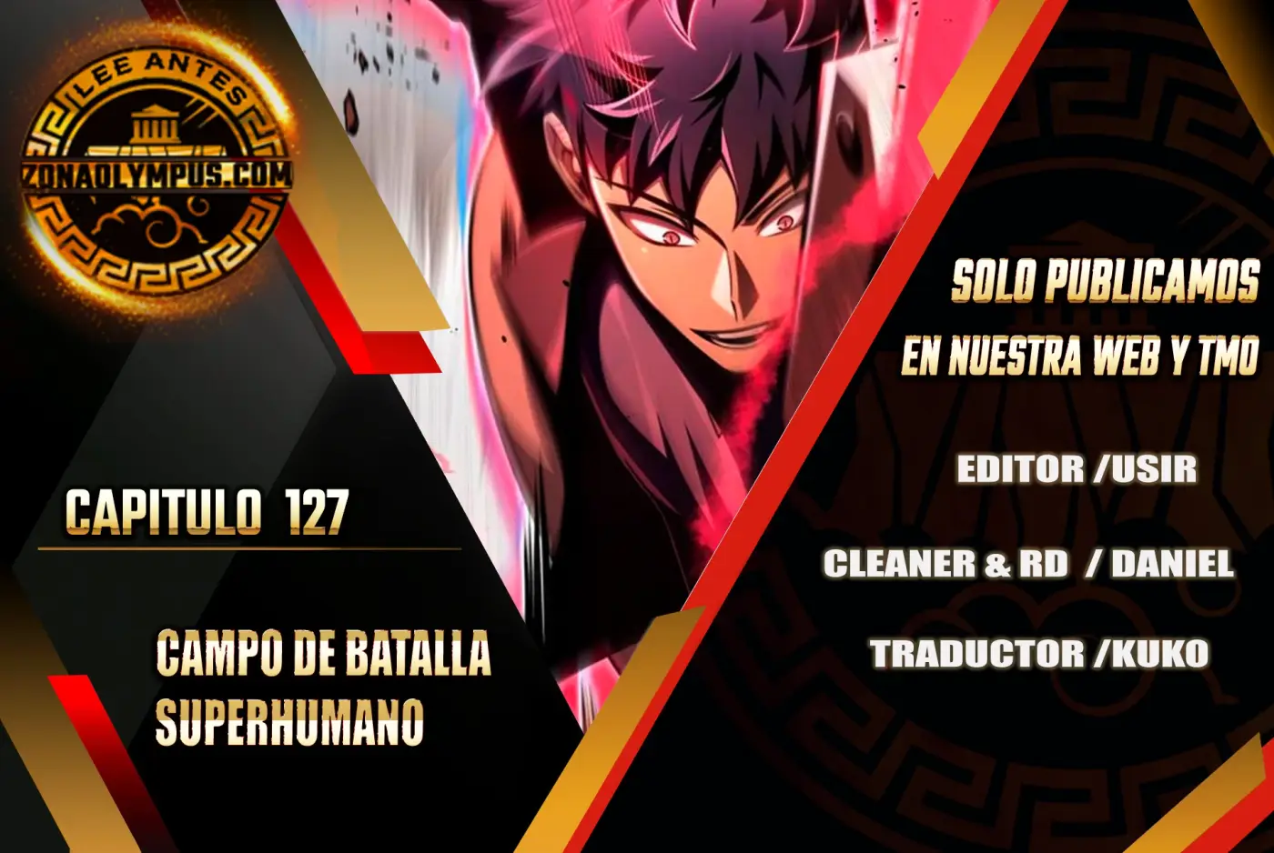 Campo de Batalla Super Humano capítulo 127, página 1