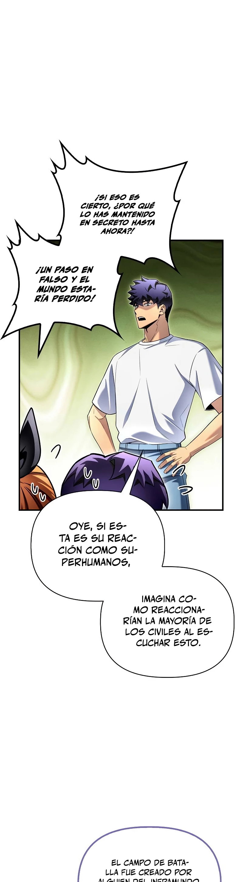 Campo de Batalla Super Humano capítulo 129, página 14