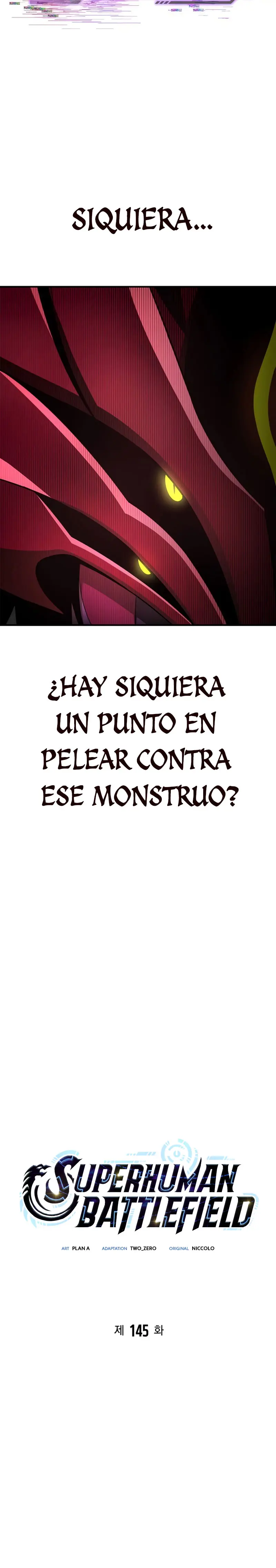 Campo de Batalla Super Humano capítulo 145, página 18