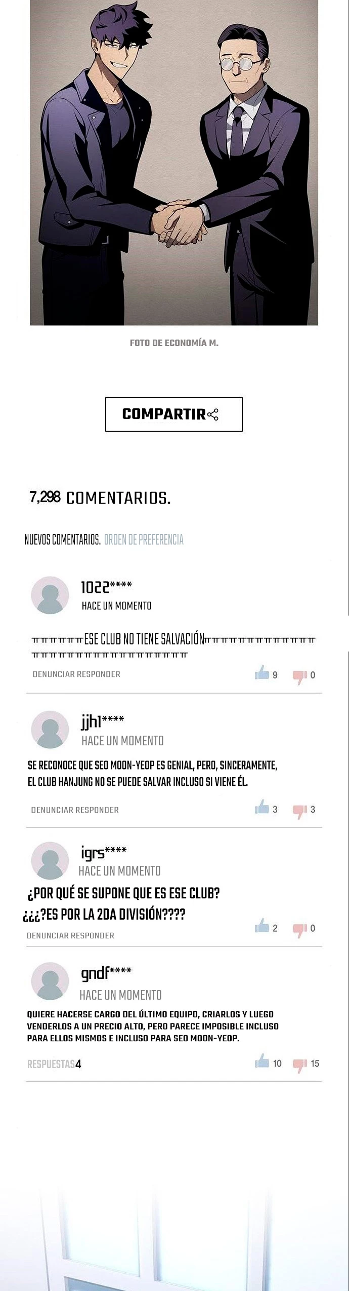 Campo de Batalla Super Humano capítulo 20, página 40