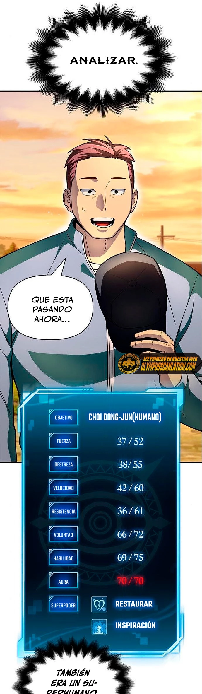Campo de Batalla Super Humano capítulo 20, página 62