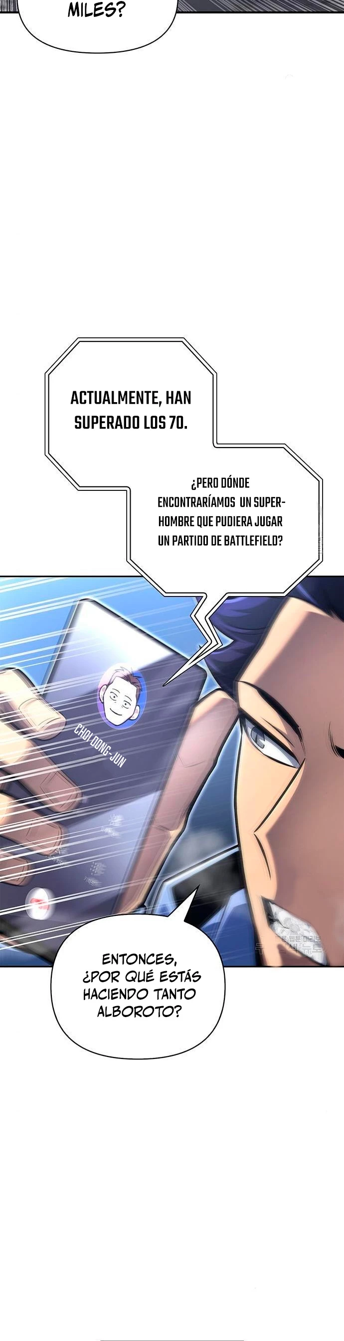 Campo de Batalla Super Humano capítulo 22, página 3