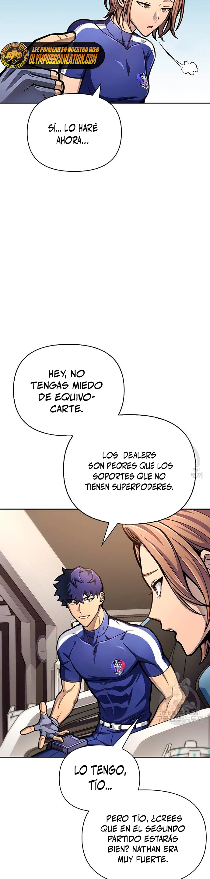 Campo de Batalla Super Humano capítulo 33, página 35
