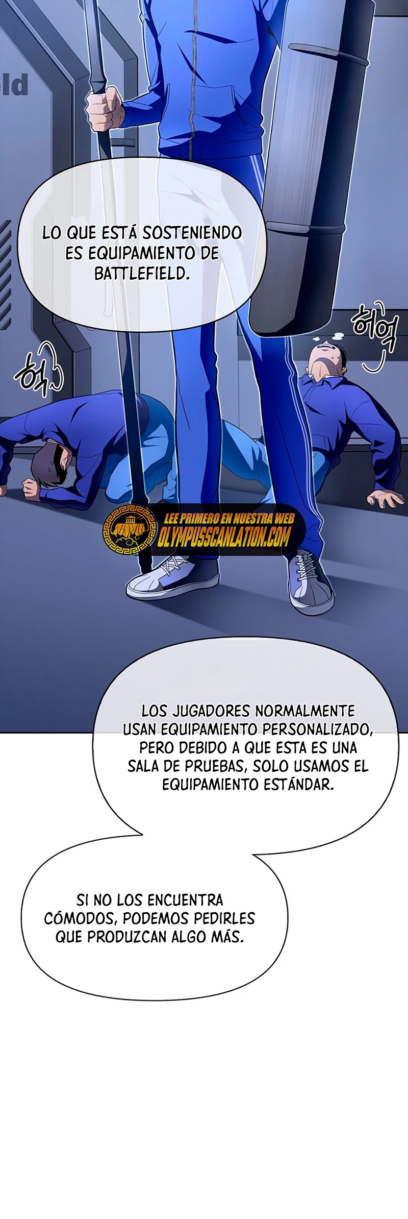 Campo de Batalla Super Humano capítulo 4, página 72