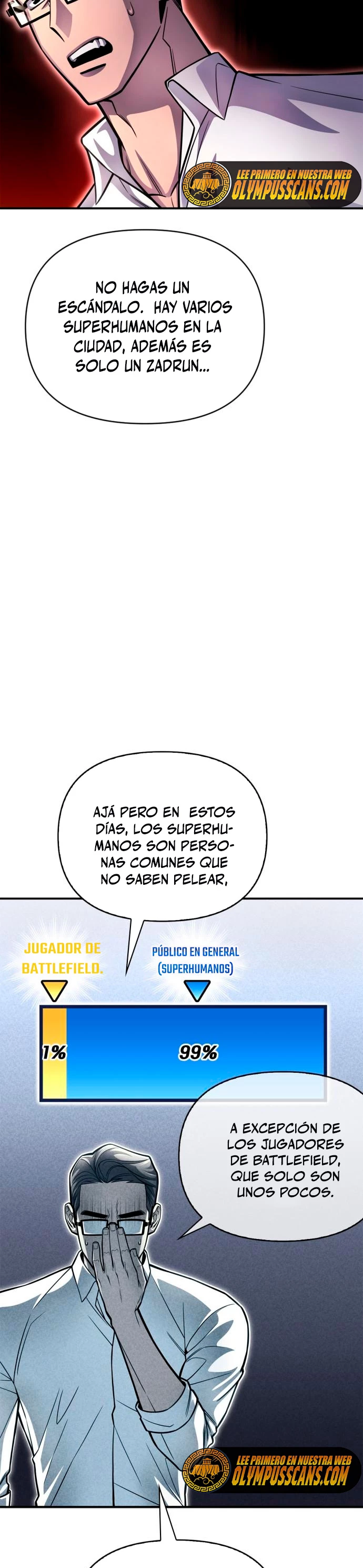 Campo de Batalla Super Humano capítulo 43, página 36