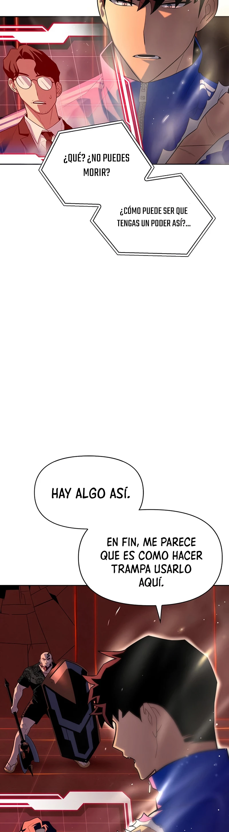 Campo de Batalla Super Humano capítulo 6, página 8
