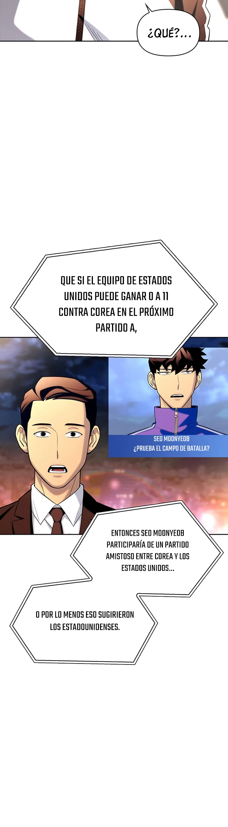 Campo de Batalla Super Humano capítulo 6, página 56