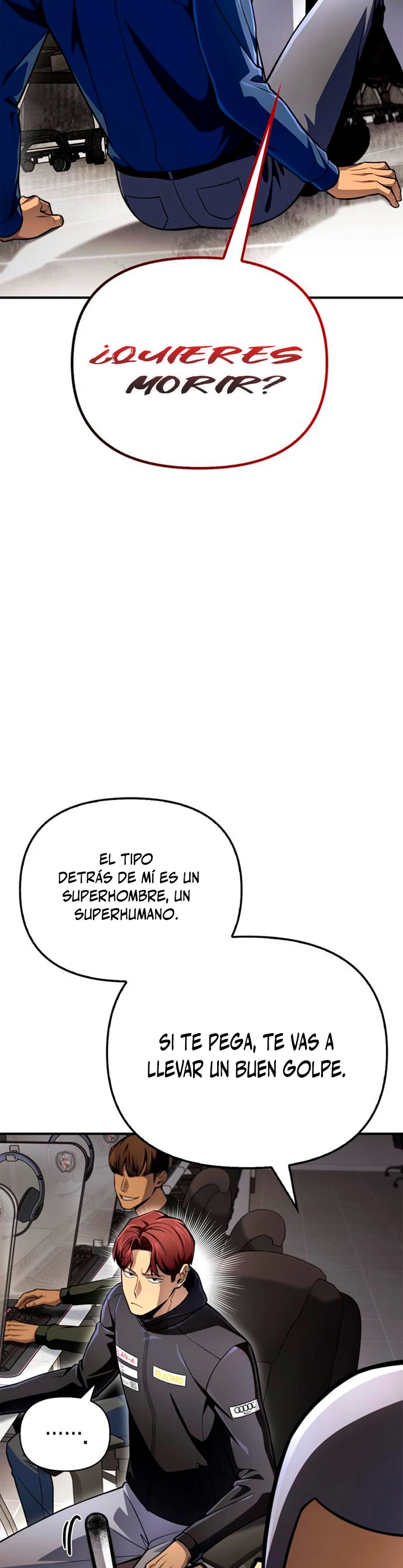 Campo de Batalla Super Humano capítulo 49, página 36