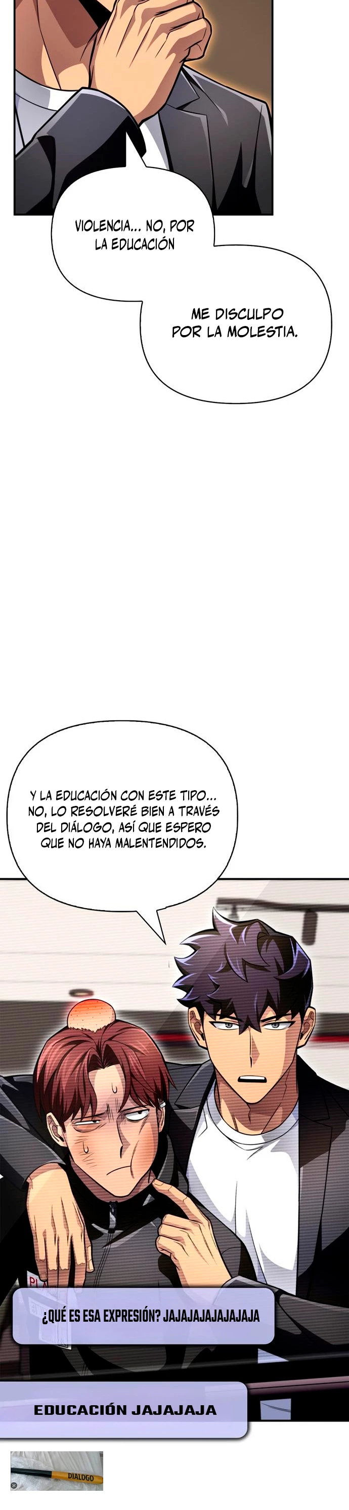 Campo de Batalla Super Humano capítulo 50, página 50
