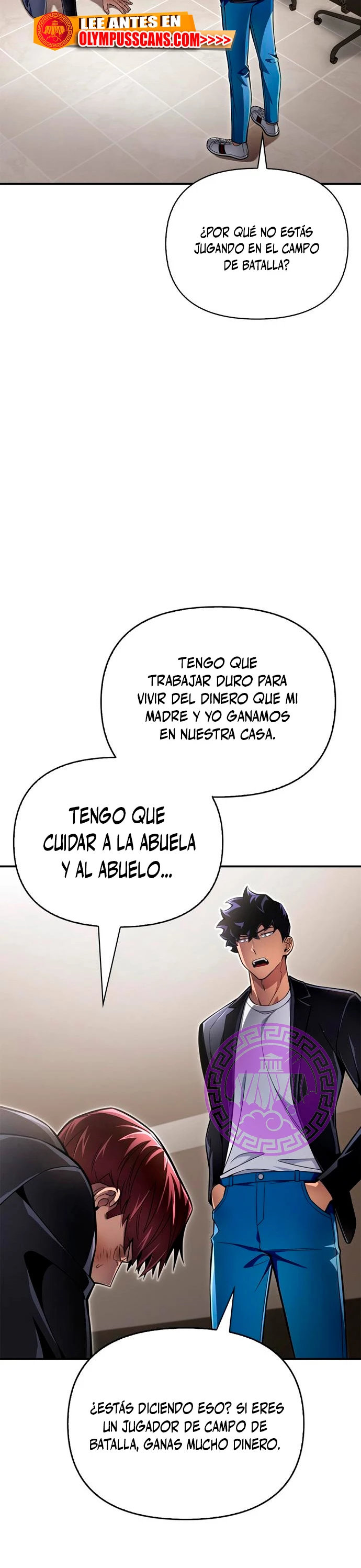 Campo de Batalla Super Humano capítulo 50, página 55