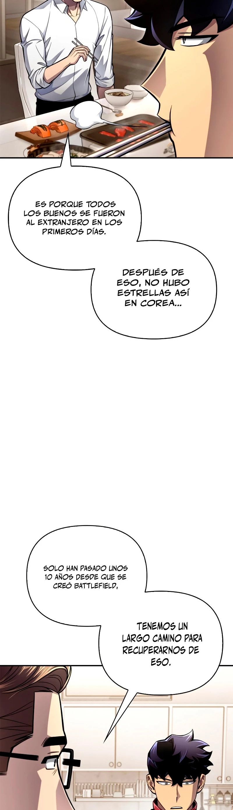 Campo de Batalla Super Humano capítulo 53, página 55