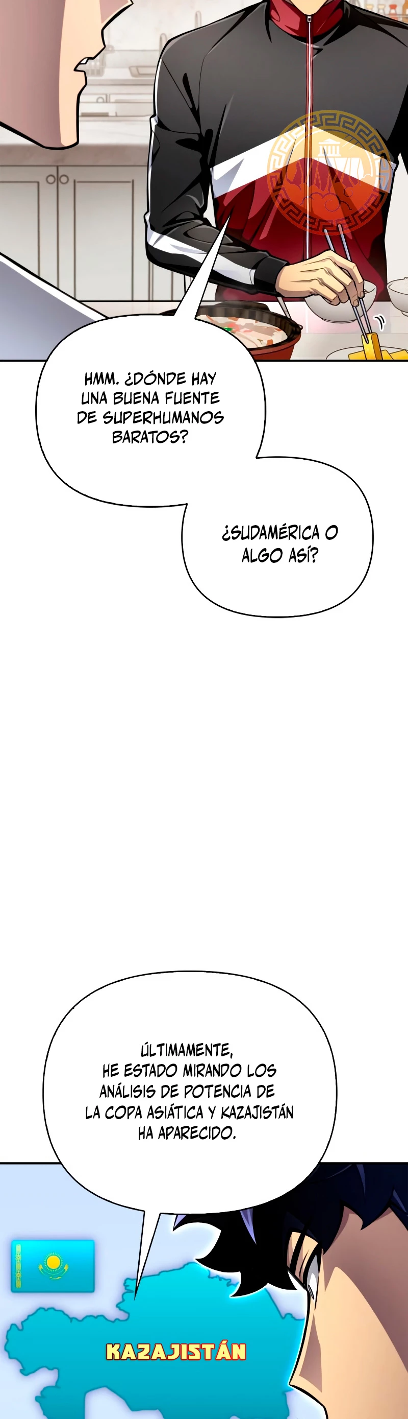 Campo de Batalla Super Humano capítulo 53, página 56