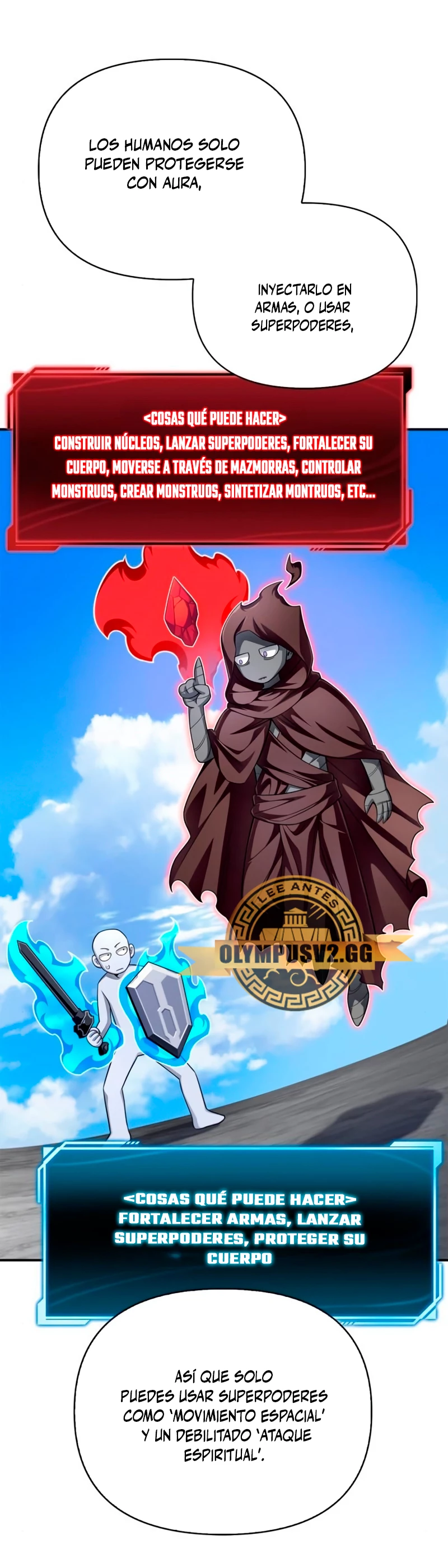 Campo de Batalla Super Humano capítulo 69, página 70