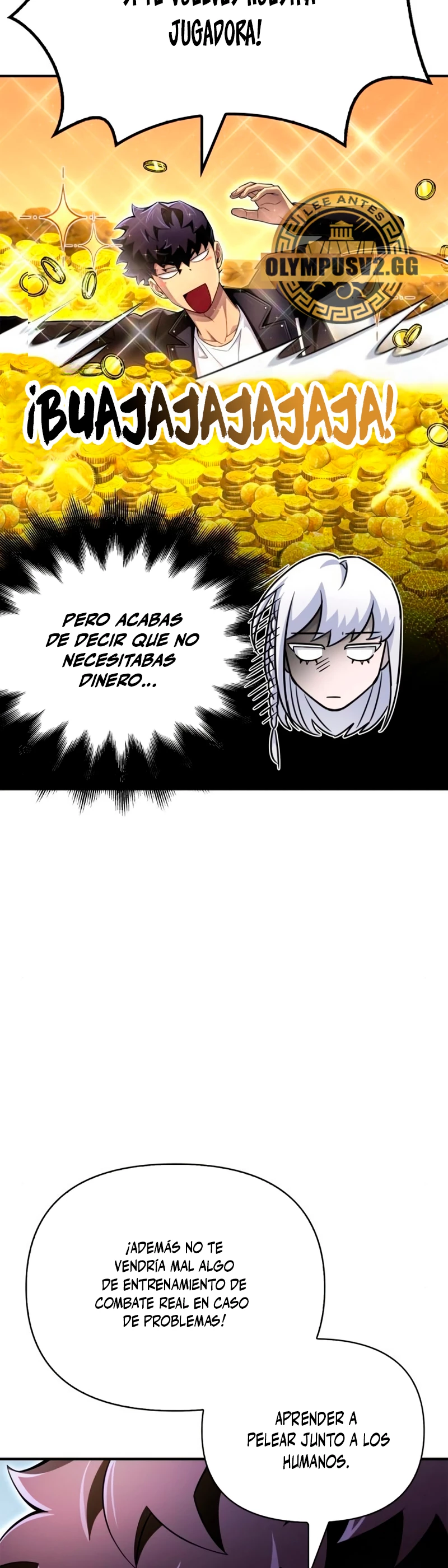 Campo de Batalla Super Humano capítulo 69, página 74