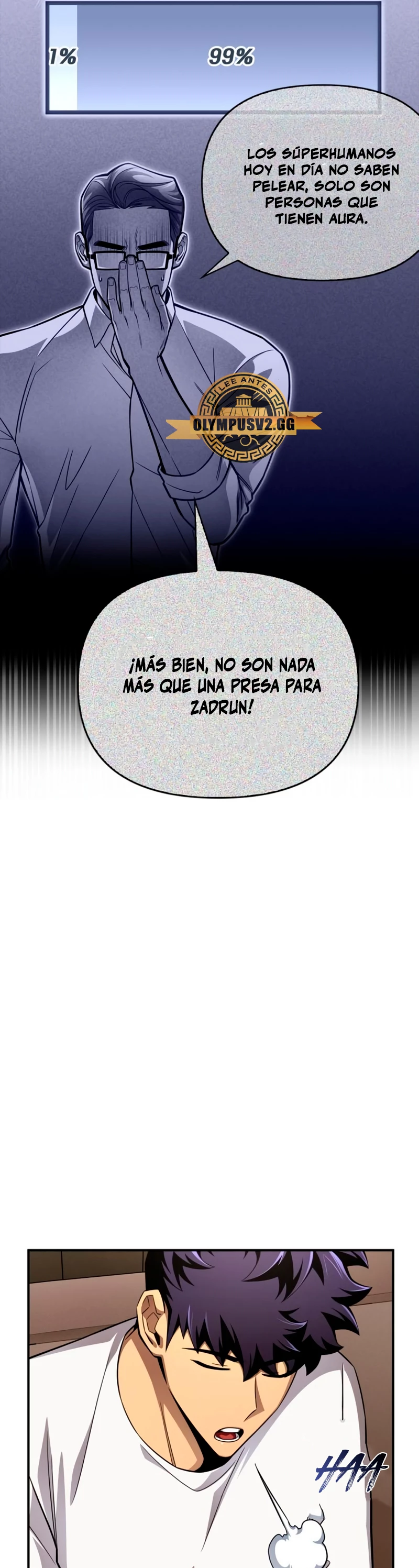 Campo de Batalla Super Humano capítulo 70, página 72