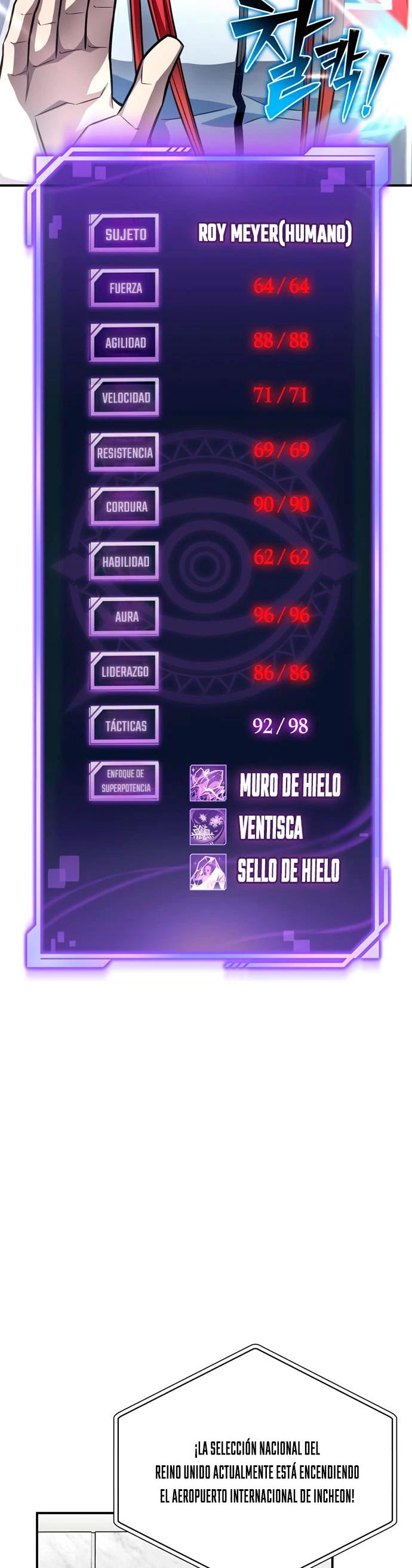 Campo de Batalla Super Humano capítulo 71, página 58