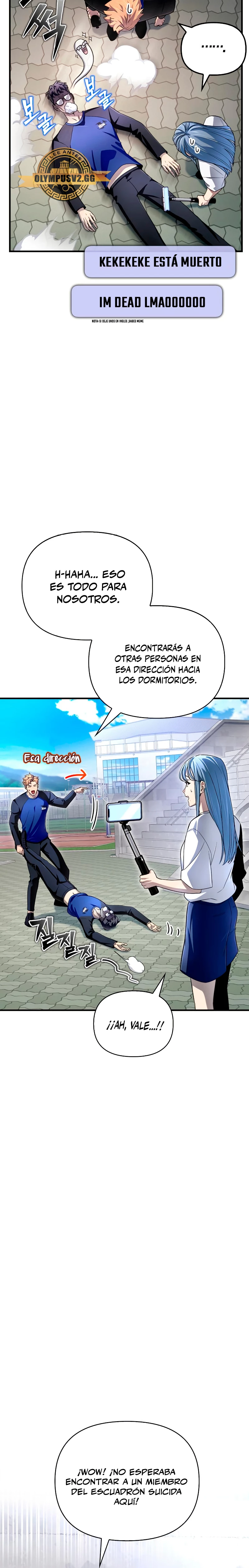 Campo de Batalla Super Humano capítulo 79, página 9