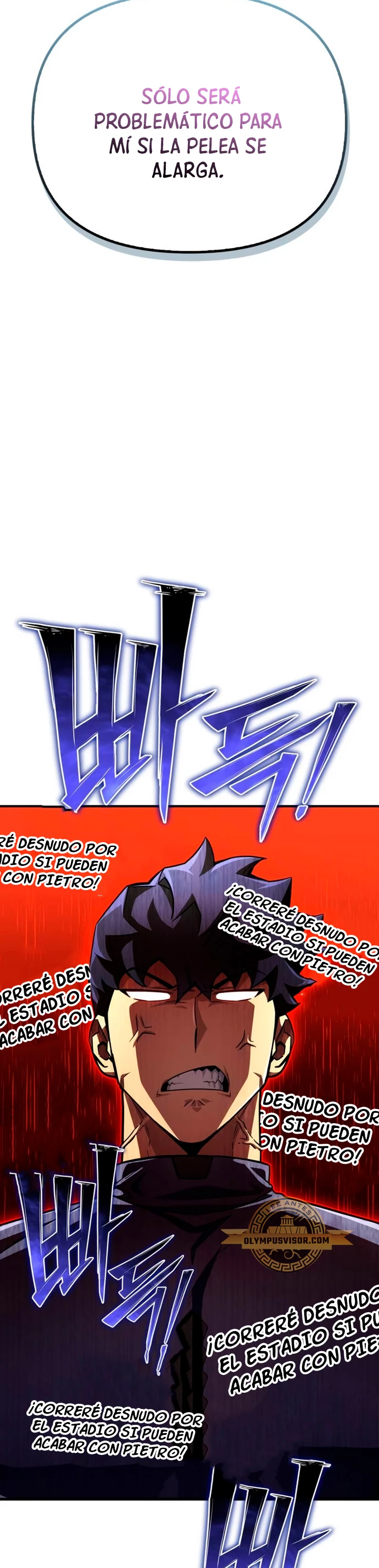Campo de Batalla Super Humano capítulo 93, página 74