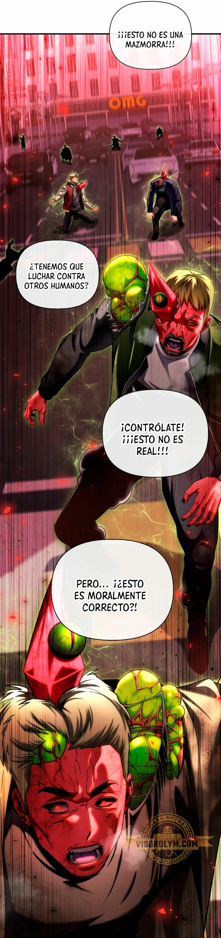 Campo de Batalla Super Humano capítulo 101, página 62
