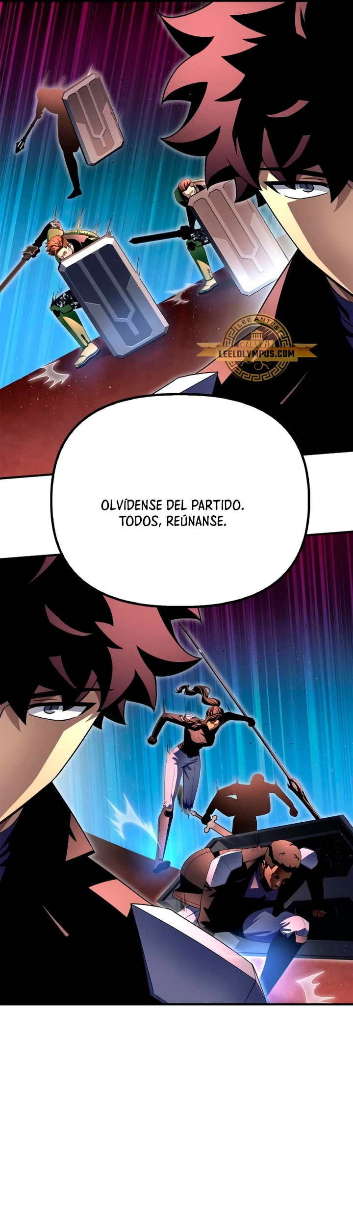Campo de Batalla Super Humano capítulo 107, página 37