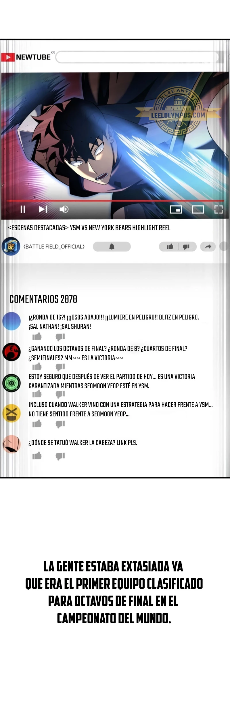 Campo de Batalla Super Humano capítulo 108, página 14