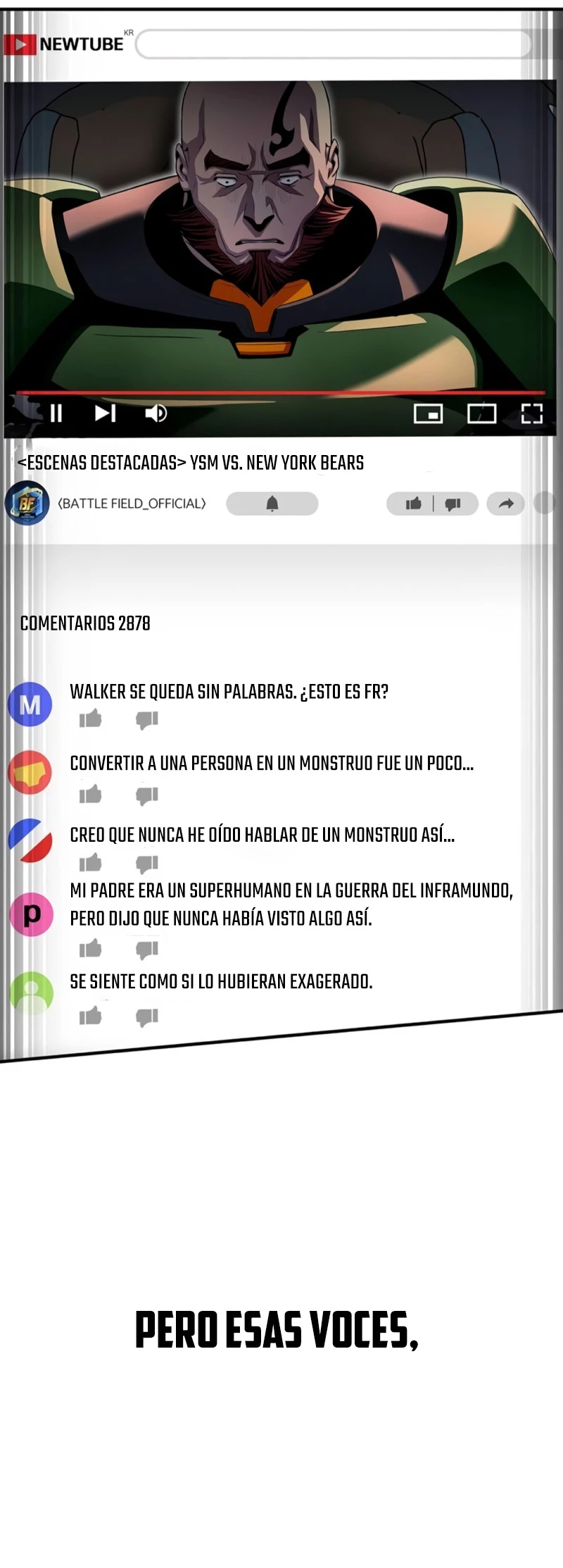 Campo de Batalla Super Humano capítulo 108, página 19