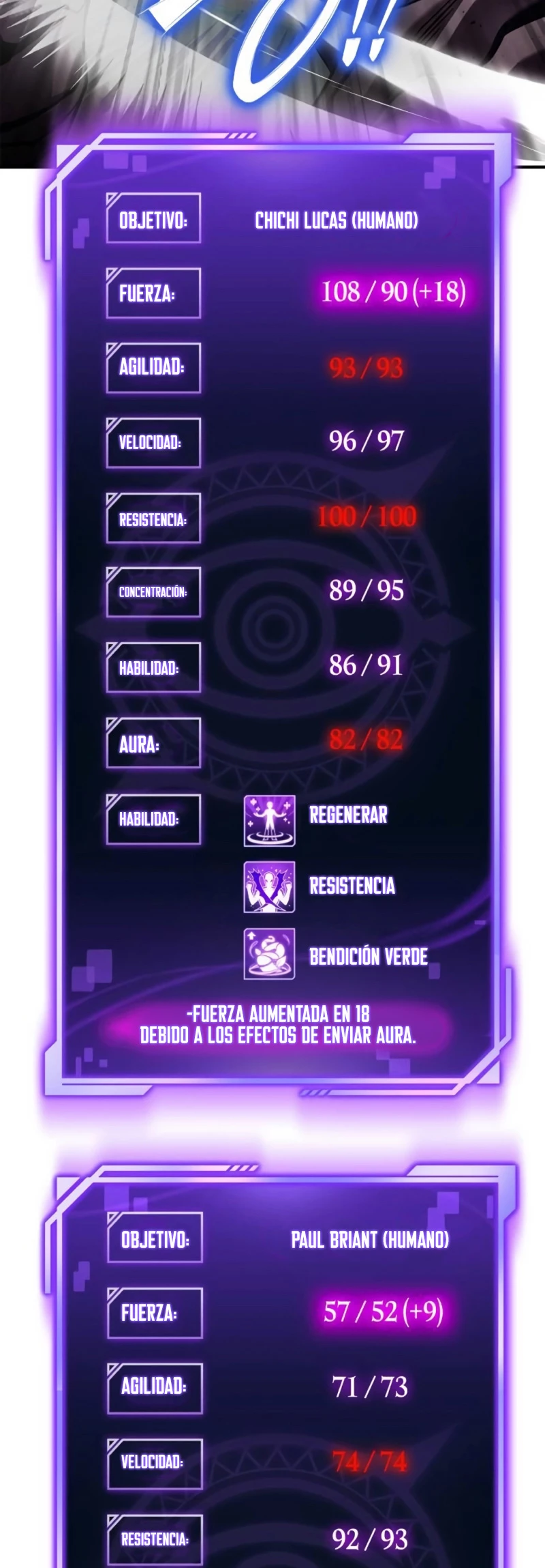 Campo de Batalla Super Humano capítulo 109, página 58
