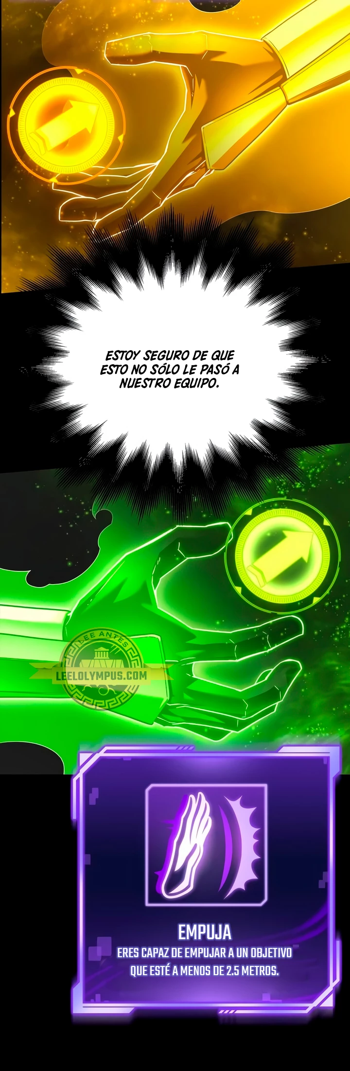 Campo de Batalla Super Humano capítulo 110, página 22