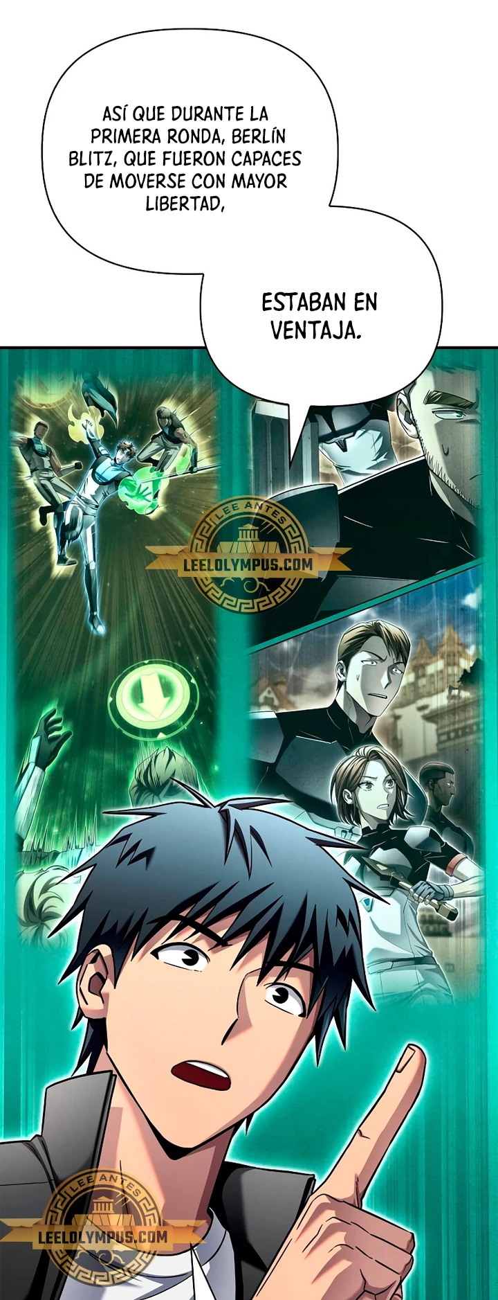 Campo de Batalla Super Humano capítulo 114, página 50